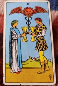 psychic tarot two of cups